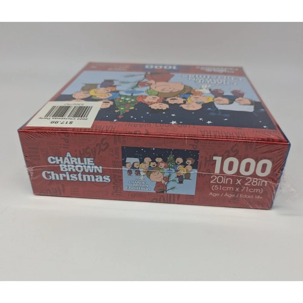 Peanuts A Charlie Brown‎ Christmas 1000 Pc Christmas Jigsaw Puzzle Snoopy Sealed